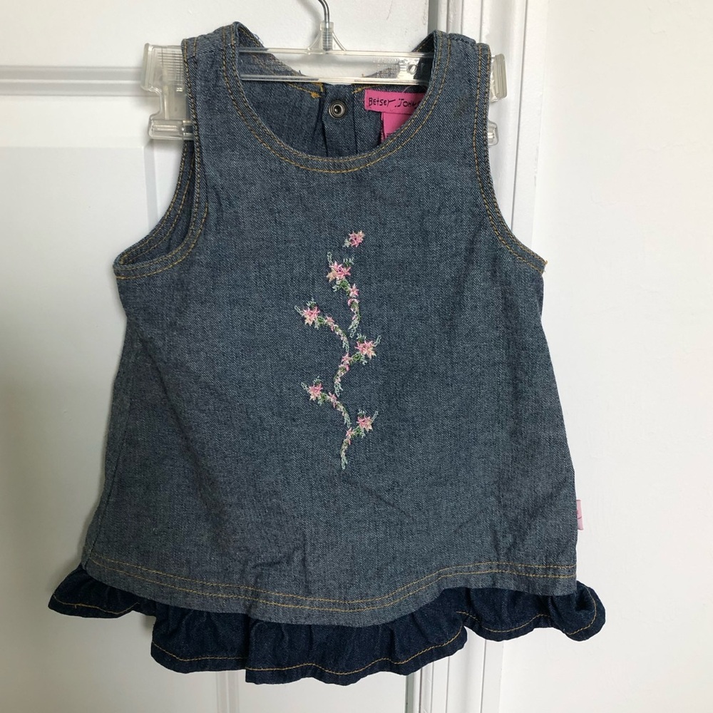 Betsy Johnson Denim Dress - Picture 1 of 6
